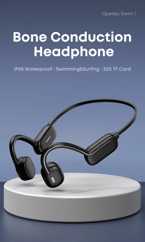 Xiaomi Mijia – écouteurs à Conduction osseuse, Bluetooth, micro sans fil, étanche IP68, lecteur MP3, Hifi, pour natation, 32 go – Image 27