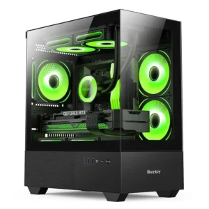 G45 ordinateur de bureau E5 2673 V3 16GB DDR4 500GB SSD RX580 8GB douze cœurs win-11 PC ordinateur de bureau ordinateur de jeu pc gamer