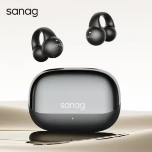 Sanag S2S sans fil Bluetooth Earclip casque son panoramique TWS sans fil écouteur Intelligent HD appel sport longue durée de vie de la batterie