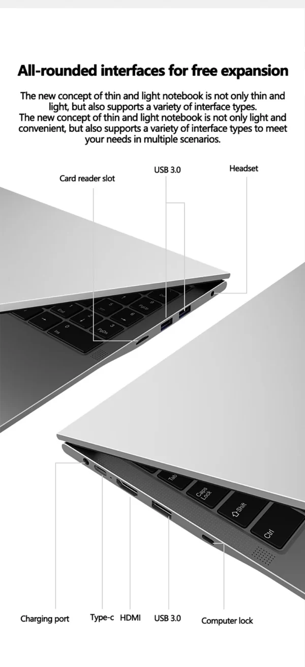 Ordinateur portable de jeu 16 pouces Intel Core I9-11900H 32 go RAM 2 to SSD déverrouiller par empreinte digitale 8 cœurs 16 fils Wifi6 HD caméra DDR4 ordinateur – Image 18