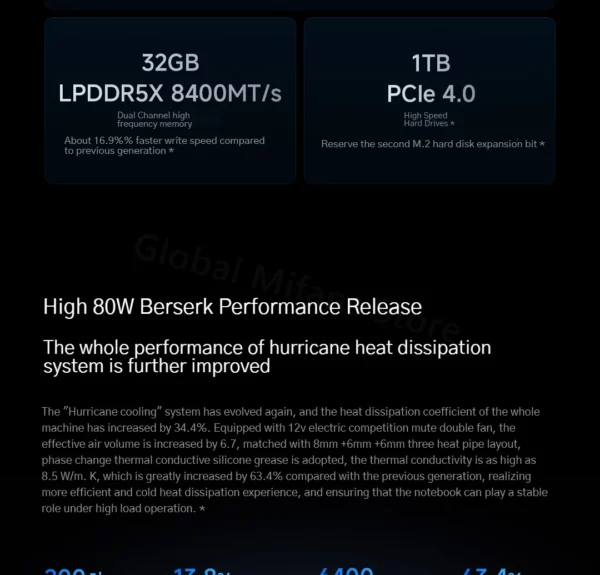 Xiaomi Redmi Book Pro 16 2025 ordinateur portable Intel Core Ultra 7 255H/Ultra 5 225H processeur ordinateur portable 32G DDR5 + 1T SSD bureau Ultrabook – Image 21