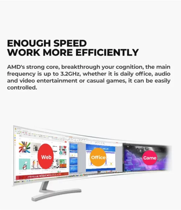 2k 4k incurvé 1080p 21.5 23.8 27 32 pouces moniteurs lcd pc 27 pouces ips ordinateur de bureau led 144hz 165hz ordinateur de jeu – Image 32
