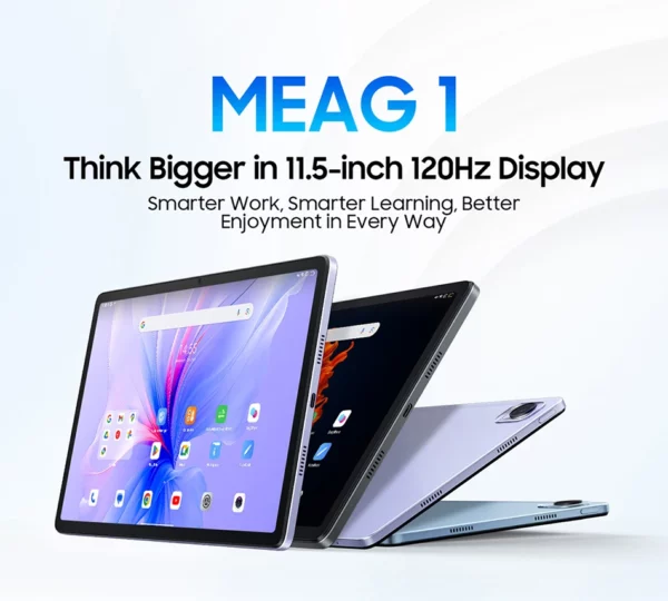 Blackview-Tablette MEGA 1, 11.5 ", 2.4K, 120Hz, Affichage 8 Go, 256 Go, Appareil photo 50MP + 13MP, 8800mAh, 33W, Pad de charge rapide P, Première mondiale – Image 10