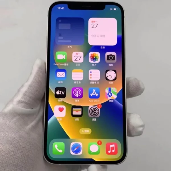 Apple iPhone 12 5G Face ID téléphone portable Original utilisé débloqué 6.1 "64/128/256GB ROM hexa-core IOS 12MP caméra NFC Smartphones – Image 2