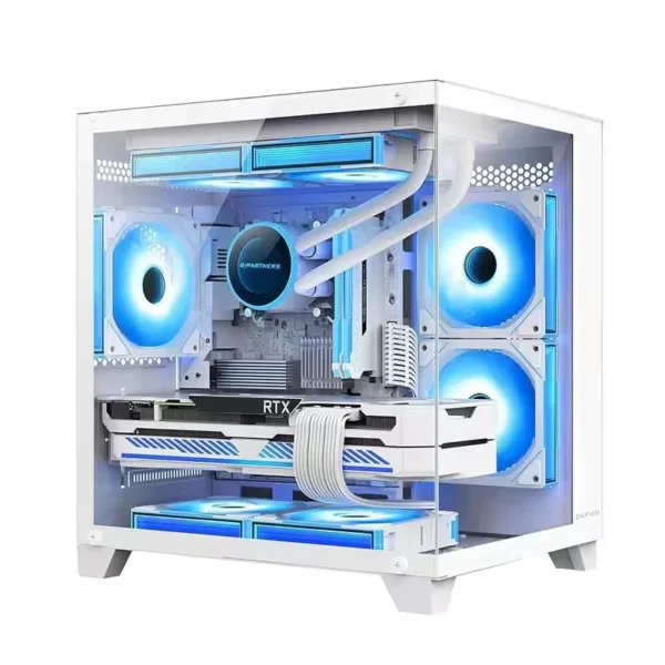 Produits les plus populaires Pc de jeu I3 12100f Gamer d'affaires I3 PC de bureau tout-en-un 16G DDR4 M.2 RX580 H610M Pc de jeu reconstruit pour ordinateur – Image 5