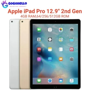 Apple iPad Pro d'origine 12.9 ''2017 Wifi + Cellulaire débloqué iPad 2e génération ROM 64GB RAM 4GB 10,891 mAh 12MP IPS LCD iOS 10.3.2