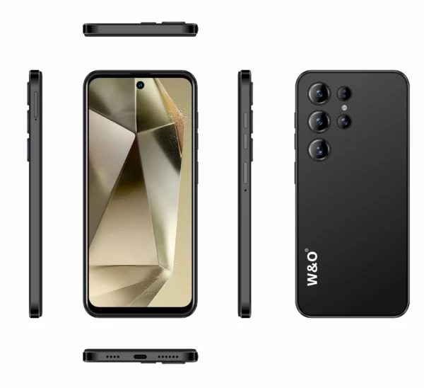 X18 Smartphone Android 6.6 pouces 128GB ROM 8GB RAM 4G réseau double SIM téléphones portables Google Play Store 5200mah téléphones mobiles – Image 8