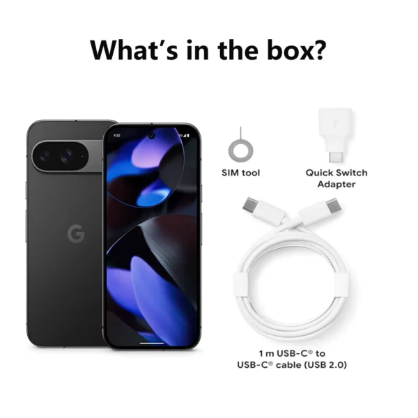Google-Smartphone Pixel 9, 6.3 pouces, Google Tensor G4 OLED 120Hz, 12 Go de RAM, 128 Go et 256 Go, 27W, filaire, 4700 mAh, NDavid, tout neuf – Image 6