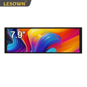 LESOWN-Moniteur d'écran LCD, barre longue étirée, haute luminosité, IPS large et fin, deuxième écran, technologie, 7.84 pouces, 7.9 Wind, m2, 1280x400