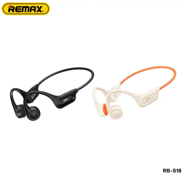 REMAX Conduction osseuse sans fil sport casque Bluetooth 5.4 écouteur IP56 étanche à la poussière ENC réduction du bruit RB-S18 – Image 3