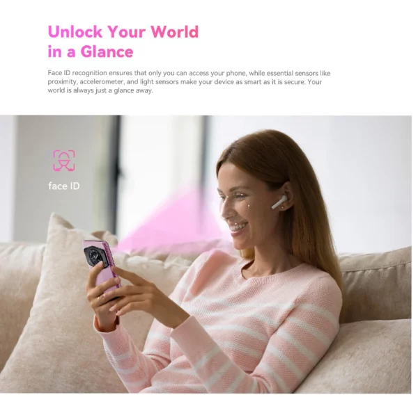 Cubot A30 Smartphone , Android 14, 4G, 16 Go, 6 Go + 10 Go de RAM, 128 Go de RAM, Dean 90Hz, écran 6.745 ", 5100mAh, caméra arrière 48MP, Face ID – Image 24