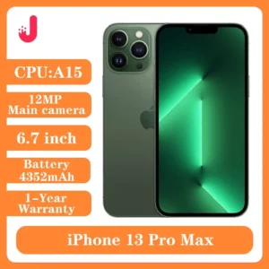 Apple-iPhone 13 Pro Max débloqué, 6.7 "OLED, 128 Go, 256 Go, Dean A15, IOS, Face ID, 5G, Mobile Morning