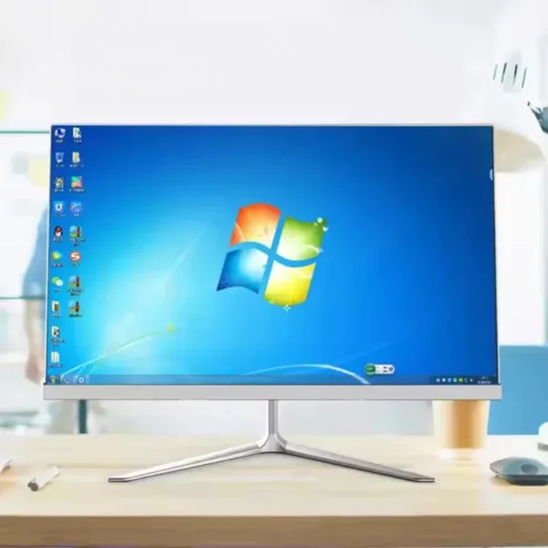 2024 nouveauté 24 pouces tout-en-un ordinateur Ram 4G/8g/16g I3 I5 I7 CPU fort tout-en-un ordinateur de bureau