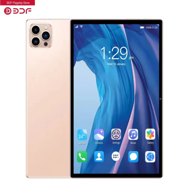 Android 10.1 pouces tablette Google Play Octa Core double caméra double SIM 3G appel téléphonique tablettes Bluetooth Wifi 4GB + 64GB ROM – Image 8