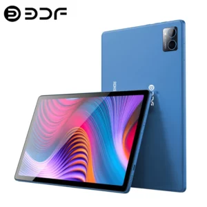 BDF P60-Tablette PC Android 12 de 10.1 Pouces, 8 Go de RAM, 256 Go de ROM, Appel Téléphonique, Wifi, Bluetooth, Google