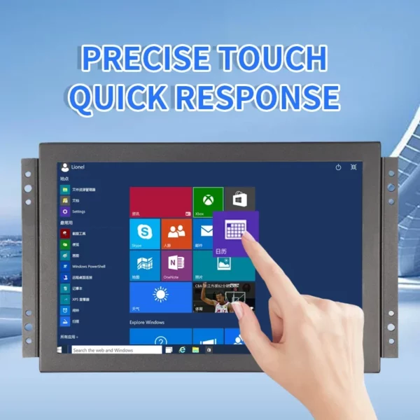 Moniteur LCD FHD haute résolution, écran tactile à cadre ouvert, pas cher, 1920x1200, 10.1 pouces – Image 9