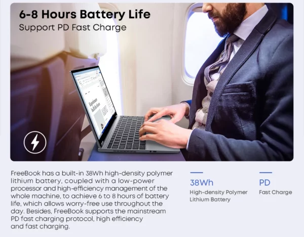 CHUWI-Tablette PC portable 2 en 1, Windows 11, processeur Intel i3 1215U, 12 Go LPDDR5, SSD 512 Go, écran IPS FHD 13.5 pouces, résolution 2256x1504, Wi-Fi 6 – Image 28
