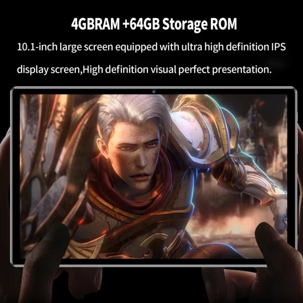 Tablette BDF Pad, 2025 pouces, HD, Android 11, 4 Go + 64 Go, 10.1 mAh ,3G, Touriste, EpiWiFi, Version globale, Original, 5000 – Image 9