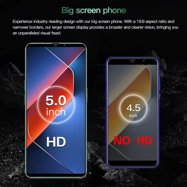 FUFFI-Pova 6 Pro, téléphone intelligent Android, 5.0 pouces, 3 + 32 go de ROM, double SIM, 3500 mAh, téléphones portables, double SIM, réseau 4G, téléphones portables – Image 18