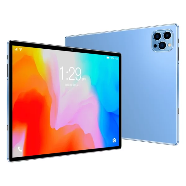 Nouveau Tablette Pc 10.1 pouces, 4 go de RAM, 64 ROM, prend en charge les appels vidéo, double caméra, Google Octa core, Android 11.0, batterie 5000mAh – Image 7