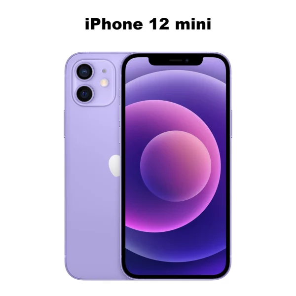 Apple iPhone 12 Mini débloqué véritable RAM 4GB ROM 64/128/256GB A14 IOS Face ID NFC 5G téléphone portable – Image 2