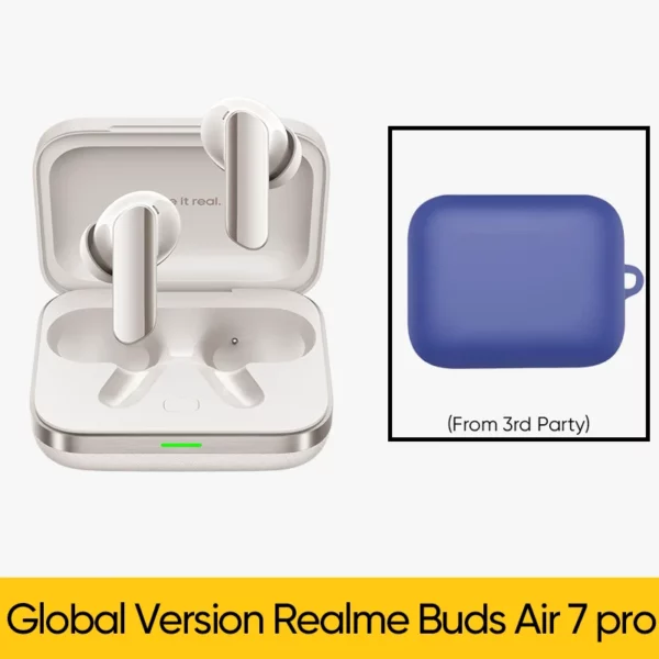 Version mondiale realme Buds Air 7 Pro 53dB suppression Active du bruit véritable écouteur sans fil 48 heures batterie Bluetooth 5.4 casque – Image 17