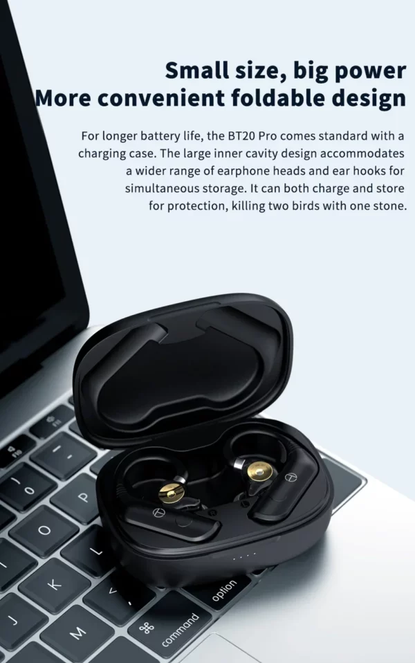 TRN BT20 Pro sans fil Bluetooth 5.3 HIFI écouteurs Module câble de mise à niveau/connecteur MMCX prise remplaçable crochet d'oreille pour Moondrop – Image 19