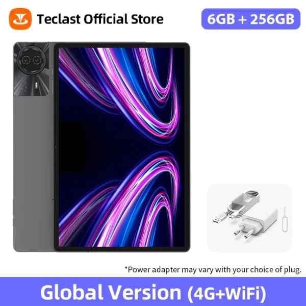 Tablette Teclast T50 Plus Android 14, 11 pouces, 2K, 90Hz, haute rafraîchissement, 6 go + 256 go, UNISOC T620, batterie 8000mAh, caméra 8MP + 13MP, languette 4G – Image 9
