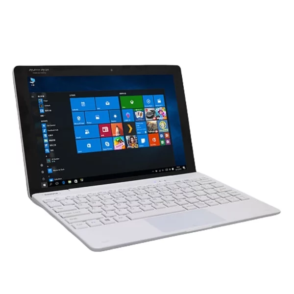 Dean-Tablette Windows 10 64bit Z8350 4 cœurs, 10.1 en effet, 2 Go DDR 32 Go, USB 3.0, appareil photo pour touristes avec poignées, clavier amovible – Image 5