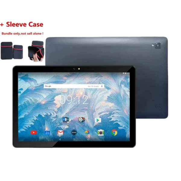 10.1 pouces 3GB RAM 32GB ROM T4-129L Android 9.0 appel téléphonique tablette PC MTK8765 Quad Core 64 bits 1280x800 Pixels double caméra WIFI – Image 7