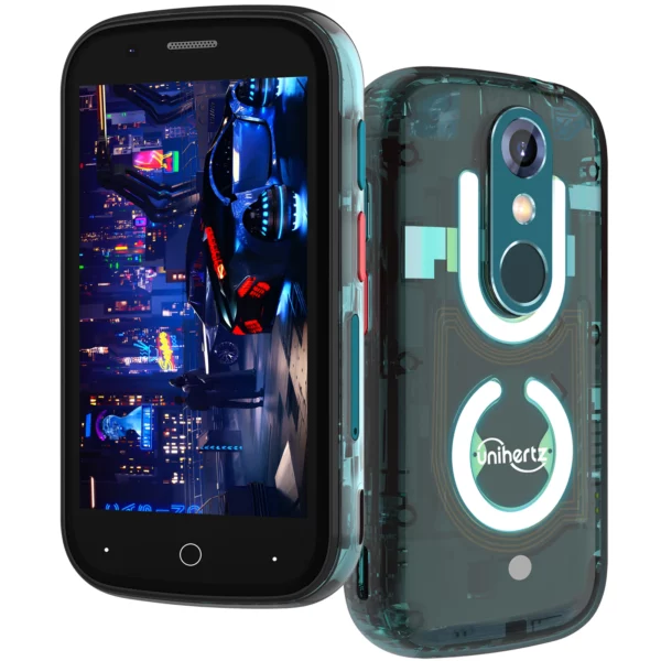 Unihertz Jelly Star Mini Smartphone 8GB 256GB lumière Led débloqué coque arrière transparente téléphones portables pour téléphone de rechange – Image 7