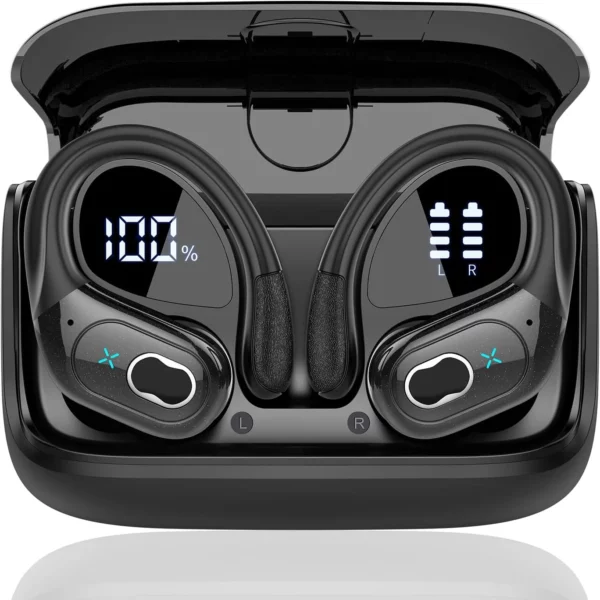 TWS sport écouteurs Bluetooth 5.4 HIFI basse sans fil casque LED tactile mains libres écouteur suppression du bruit casque étanche