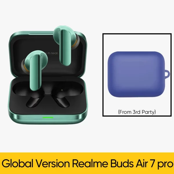 Version mondiale realme Buds Air 7 Pro 53dB suppression Active du bruit véritable écouteur sans fil 48 heures batterie Bluetooth 5.4 casque – Image 11