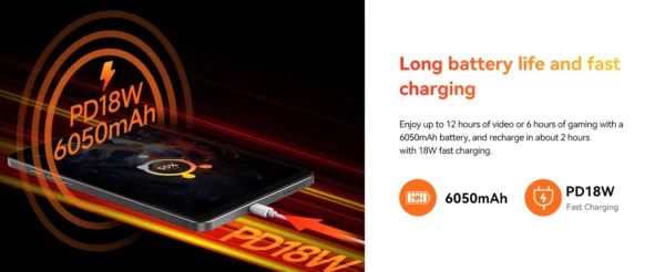 BNCF BPad Mini 8.4 pouces Snapdragon SMD685 tablette Android14 (8 + 8) GB RAM + 128 GB ROM 6050 mAh batterie 4G LTE Widevine L1 2K IPS onglet – Image 17