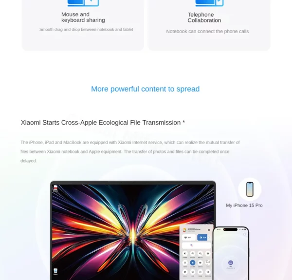 Xiaomi Redmi Book Pro 16 2025 ordinateur portable Intel Core Ultra 7 255H/Ultra 5 225H processeur ordinateur portable 32G DDR5 + 1T SSD bureau Ultrabook – Image 47
