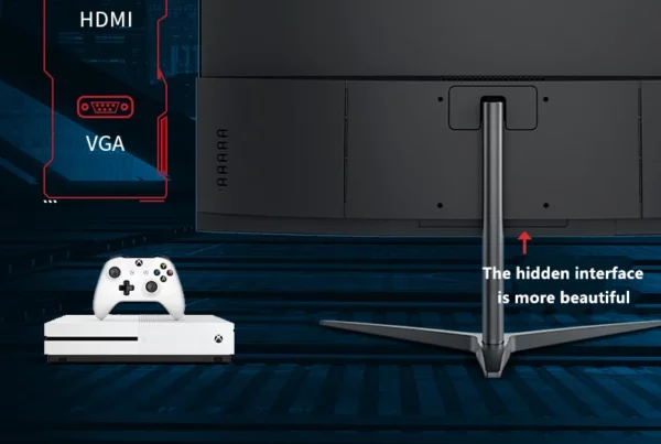 Écran incurvé d'ordinateur Gaming MVA FHD 24/27 P, 1080 pouces, 75Hz, 2800R HDMI/VGA DCR, protection des yeux, VESA 100x100, réponse 2ms – Image 39