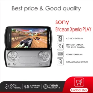 Original Sony Ericsson Xperia PLAY Z1i R800i 3G téléphone portable 4.0 ''5MP R800 Android OS PSP jeu Smartphone WiFi A-GPS téléphone portable