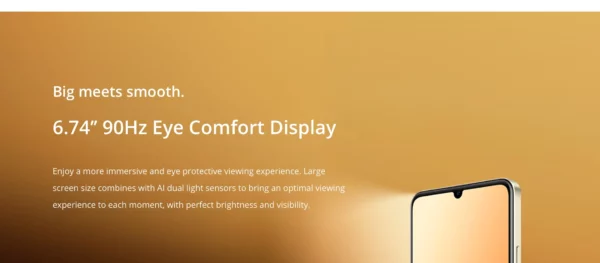 realme-Smartphone C61, Batterie 5000mAh, Charge SUPERVOOC 15W, Caméra AI 50MP, Affichage 90Hz, Moteur AI IP54, 256 Go, NDavid, Première mondiale – Image 36