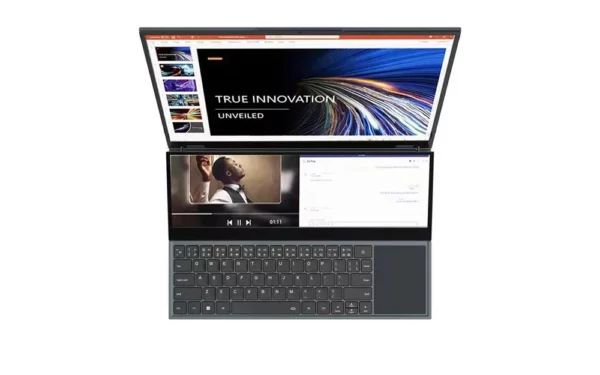Intel Xeon W-10855M 16.1 + 14.1 pouces double écran 64GB DDR4 4 to SSD pavé tactile caméra HD 6 cœurs 12 fils 5.1GHz ordinateur portable de jeu – Image 21