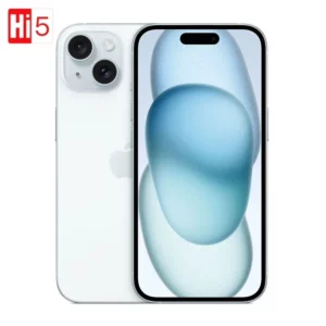 iPhone 15 d'origine 6.1 "5G Face ID NFC A16 double eSIM 6GB RAM 128/256/512GB ROM 12MP et 48MP Apple utilisé téléphone