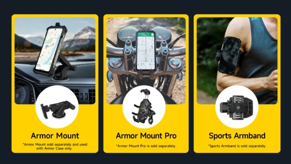 【Première mondiale】 Ulefone Armor 27 4G 10600mAh Téléphone robuste 24 Go + 256 Go Android 14 Smartphone 6,78" FHD 120 Hz Vision nocturne Global – Image 34