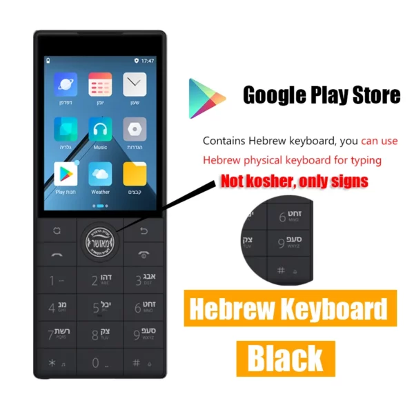 Téléphone intelligent à écran tactile Android 11 sans caméra, version Google F22, 2 Go + 16 Go, WiFi + 2.8 pouces, MTK6739, économiser de l'argent – Image 2