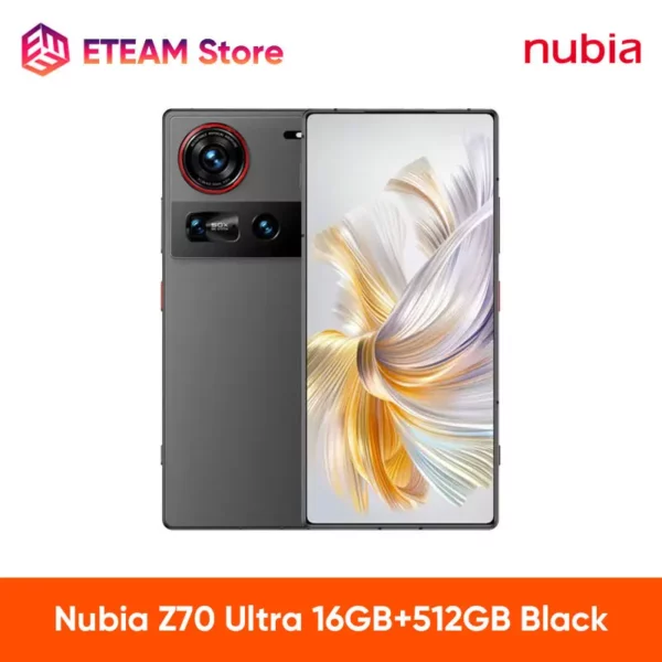 Version mondiale Nubia Z70 Ultra 5G Smartphone 6.85 "144Hz AMOLED écran Snapdragon 8 Elite 6150mAh batterie 80W charge NFC IP69 – Image 10