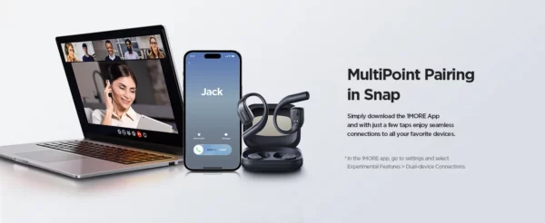 Écouteurs sans fil Bluetooth S70, oreillettes ouvertes, étanche IPX5, accessoires de jeu, casque, vente flash, Charge rapide, 1 plus – Image 17