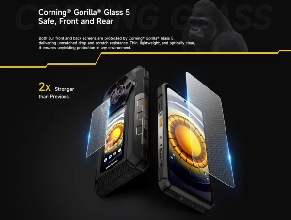 【Première mondiale】Ulefone Armor 30 Pro 5G Téléphone robuste Android 14 Smartphone 6,9" 120Hz 32GB+512GB 12800mAh Caméra nocturne 64MP NFC MTK Dimensity 7300X 66W Téléphone portable – Image 35