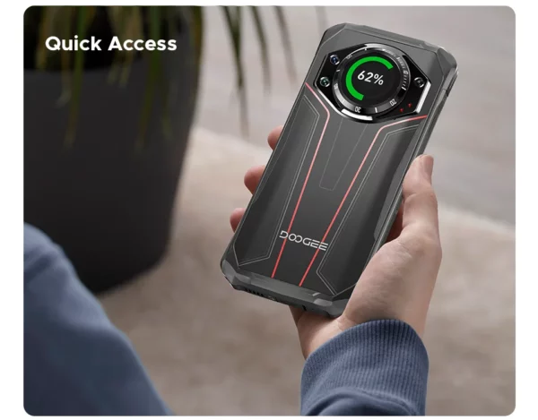 Doogee-Téléphone robuste S119, écran IPS FHD + 6.72 ", 8 Go, 512 Go, caméra principale AI 100MP, batterie 10200mAh, 33W, Android 14, NDavid, première mondiale – Image 24
