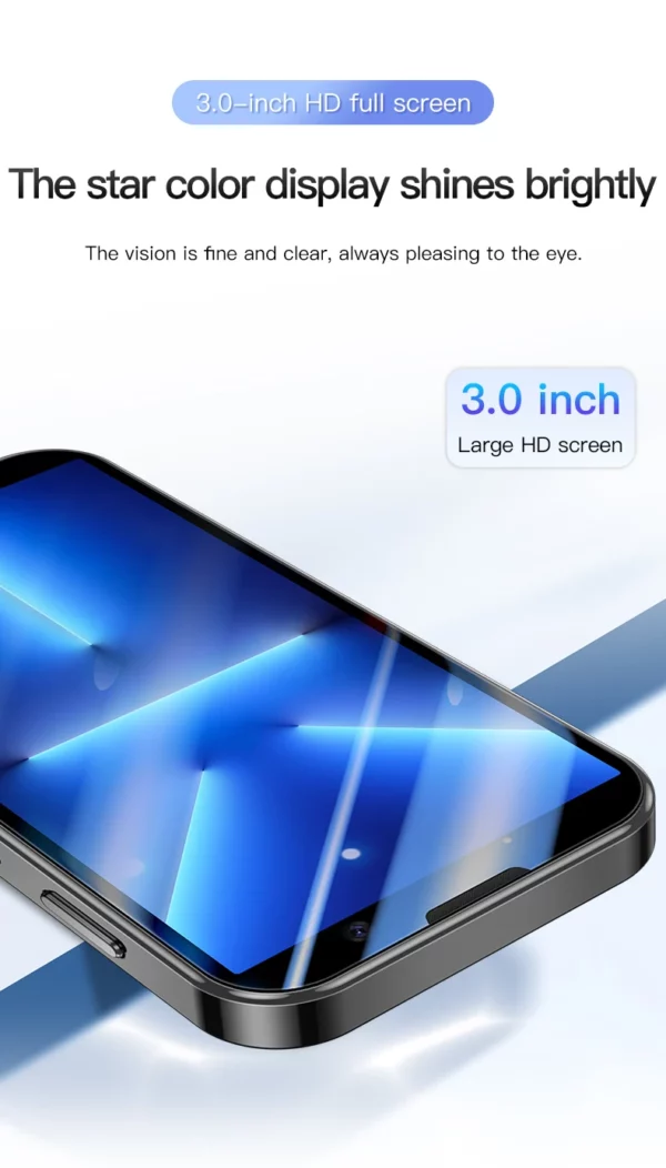 SOYES XS18 Pro 3.0 "Mini Smartphone 2GB RAM 16GB ROM reconnaissance faciale Android8.1 double SIM veille 1000mAh 3G réseau téléphone – Image 13