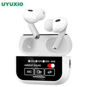 UYUXIO AI traducteur de langue écouteurs 144 langues traducteur dispositif et Accents 8 écouteurs de traduction de langue hors ligne