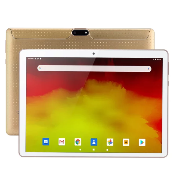 Tablette Android 11 de 10.1 Pouces, 4 Go + 64 Go, 3G, Appel Téléphonique, Touriste, EpiCard ou WIFI, Google Play, pour Ordinateur Portable, Nouveauté 2024 – Image 9