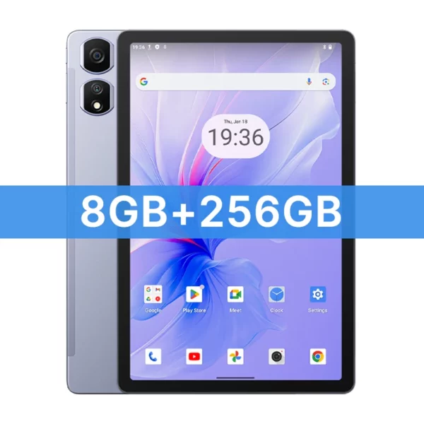 Tablette Blackview Tab 16 Pro  8 Go + 256 Go Écran 11'' FHD + Batterie 7700 mAh Android 14 Widevine L1 Unisoc T616 Tablette PC – Image 9